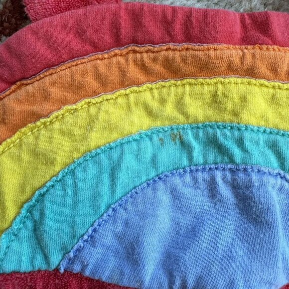 READ Little Bird 🌈 Rainbow Terry Dress - Picture 3 of 6